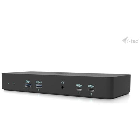 C31INTGTRI4KDOCPDCH replicatore di porte e docking station per laptop Cablato USB 3.2 Gen 1 (3.1 Gen 1) Type-C Nero - Foto 3
