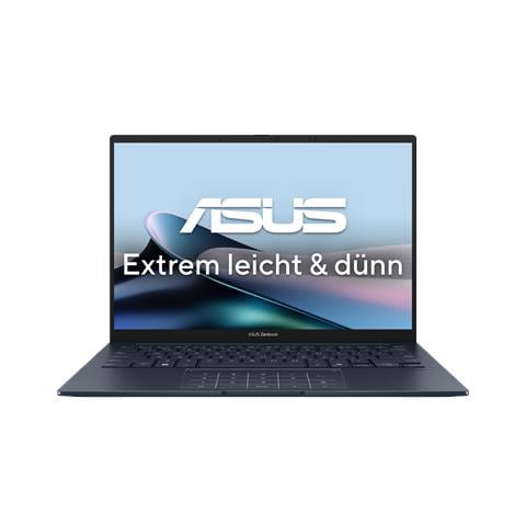 Zenbook 14 OLED UX3405CA-QL205W Intel Core Ultra 9 285H Computer portatile 35,6 cm (14") Touch screen WUXGA 32 GB LPDDR5x-SDRAM 1 TB SSD Wi-Fi 7 (802.11be) Windows 11 Home Tedesco Blu - Foto 1
