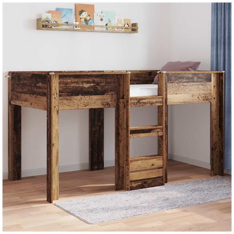 Letto a Castello per Bambini Legno vecchio 80 x 200 cm - Foto 2