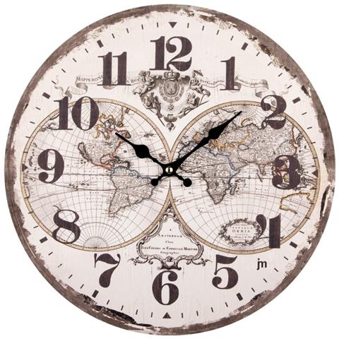 21564 orologio da parete e da tavolo Orologio al quarzo Rotondo Legno - Foto 1