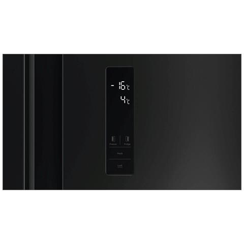 Frigorifero Side by Side Serie 600 Nero 177 cm NoFrost Classe E EAT6ME53K0 - Foto 2