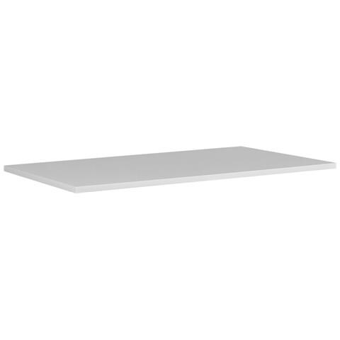 Mobile sottolavabo per bagno, Bianco e marrone, 120 cm, 4 cassetti con chiusura ammortizzata, Mobili da bagno moderni - Foto 5