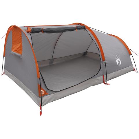 Tenda da Trekking Impermeabile 2 persona Grigio e arancione - Foto 1