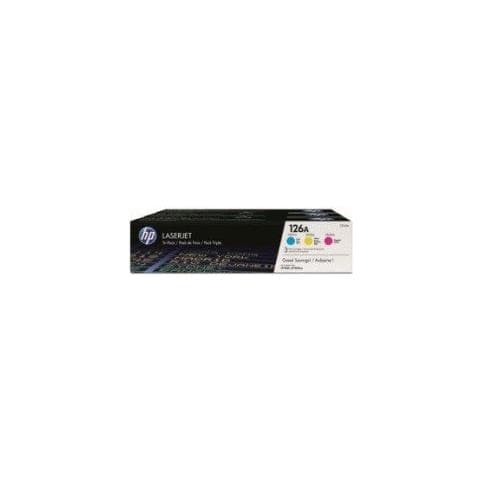 CF341A Toner Originale Ciano Magenta Giallo per HP MFP M175nw Capacità 3000 Pagine - Foto 1