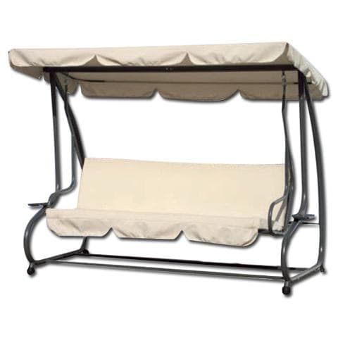 Dondolo in acciaio per esterno da giardino 230x120x170 cm - Foto 1