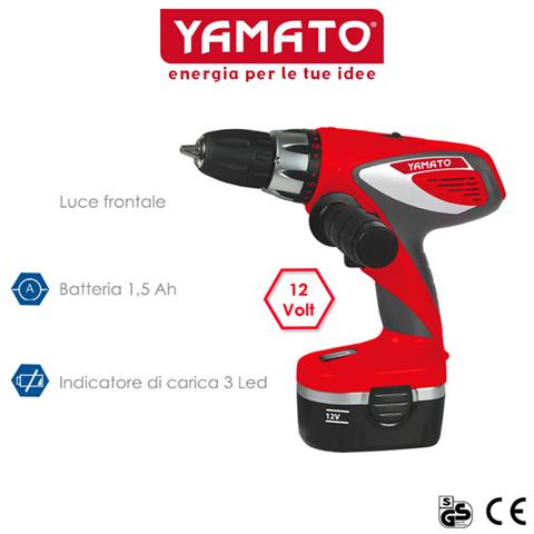 Trapano Avvitatore Yamato 12 Vol - Foto 6