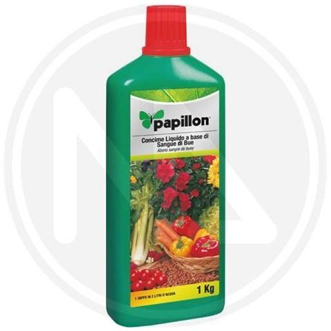 CONCIME LIQUIDO SANGUE DI BUE per piante da fiore e frutta 1 kg PAPILLON - Foto 2