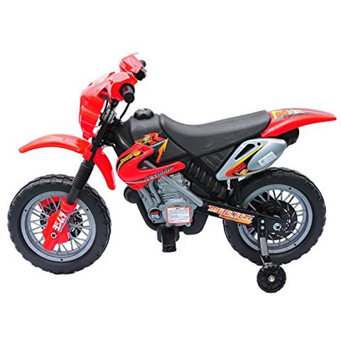 Moto cross elettrica per bambini dai 3 anni Rosso - Foto 1