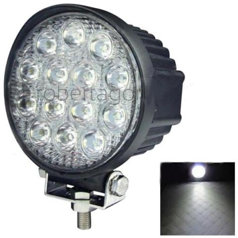 Faro da Lavoro Profondità Supplementare a Led Quadrato 12V 24V 48W - Foto 2