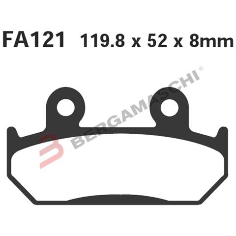 B1r R1812100 Pastiglie Hh Honda Cbr 600 -90ant. Fa121hh - Foto 1