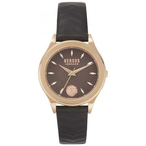 VERSUS BY VERSACE - Orologio Donna Versus Versace Mont Pleasant Pelle  Marrone Vsp560418 - ePRICE