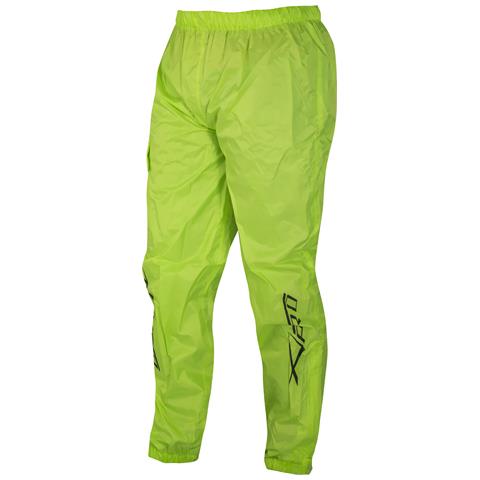 Tuta Impermeabile Giacca Pantaloni Antipioggia Alta Visibilità Fluo 3xl - Foto 2