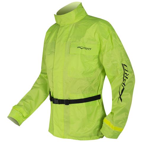 Tuta Impermeabile Giacca Pantaloni Antipioggia Alta Visibilità Fluo 3xl - Foto 5