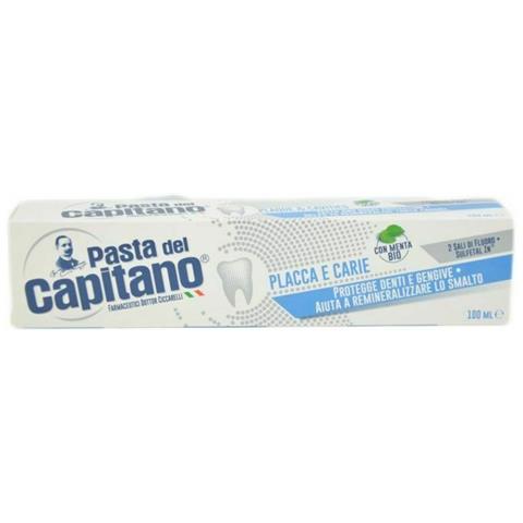 01.068692- 12 Confezioni Pasta Del Capitano Dentifricio 100ml Placca E Carie Protegge Dent - Foto 1