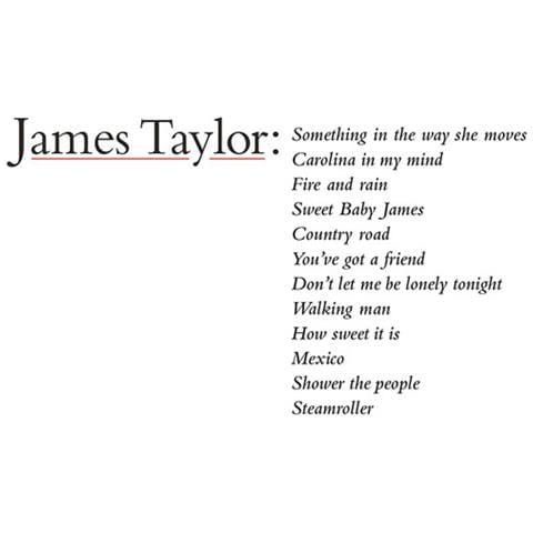 James Taylor - James Taylor's Greatest Hits (2019 Remaster) - Foto 1