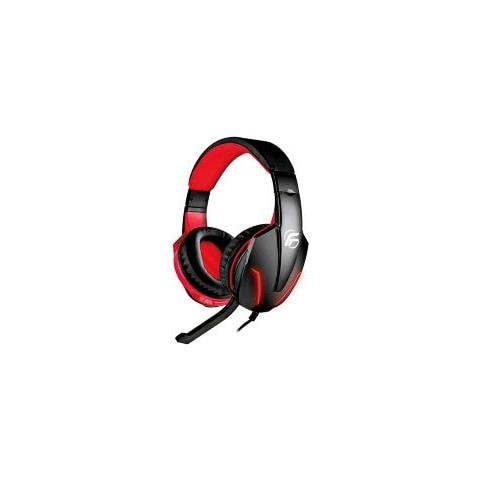 FN-F1L Cuffie Gaming Soundgame F1 Con Microfono Per Pc Console Nero Rosso - Foto 1