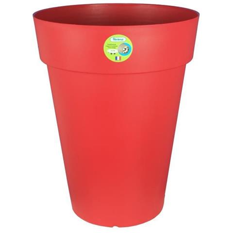 Plant pot Riviera Red Plastic Circular Ø 50 cm Ø 50 x 66 cm
