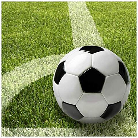 Football Carta Velina Nero, Verde, Bianco 20pezzo (i) Tovagliolo Di Carta - Foto 1