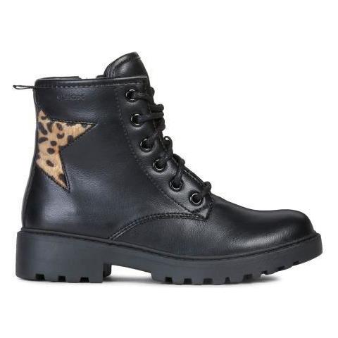 Stivaletto J Casey Nero Bambina - Foto 1