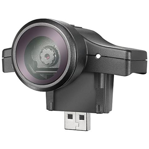 VVX Camera, 1280 x 720 Pixels, 30 fps, H. 263, H. 264, USB, Nero - Foto 2