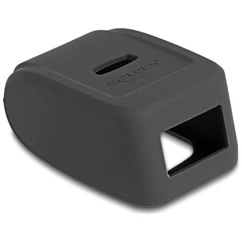 DeLOCK Coperchio di protezione per scanner anulare 90508, Custodia, Nero, Silicone, DeLOCK, Ring Barcode Scanner 90508, 33 mm - Foto 1
