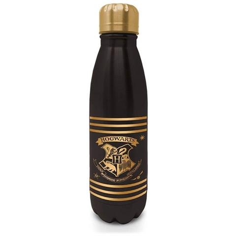 Harry Potter - Borraccia In Metallo Nero E Oro - Foto 1