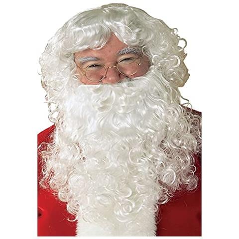 Accessorio Per Costume Con Parrucca E Barba Da Babbo Natale Economico - Foto 2