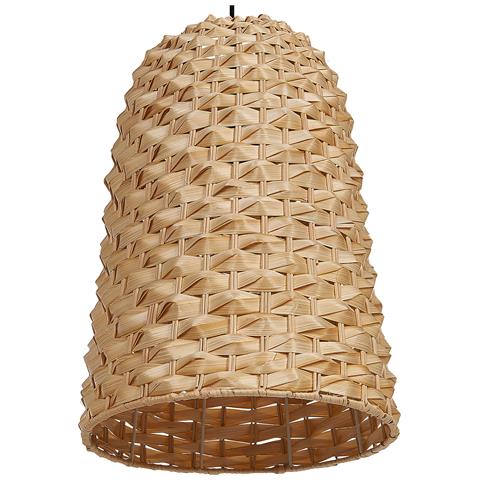 Lampadario Kerio Legno Di Bambù Naturale - Foto 2