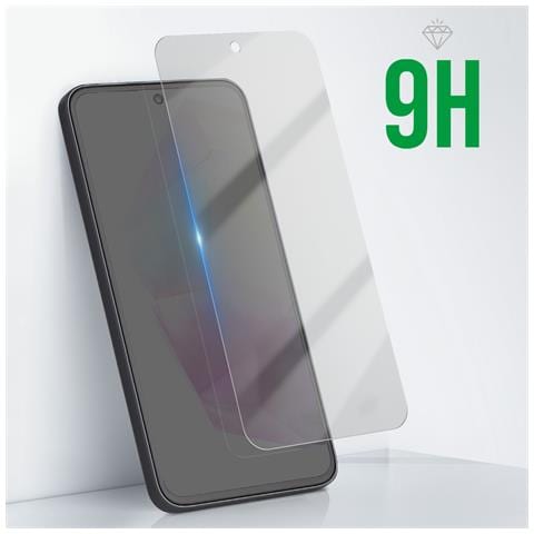 Cover Per Samsung Galaxy A35 Rigida Con Vetro Temperato 9h, Trasparente - Foto 2
