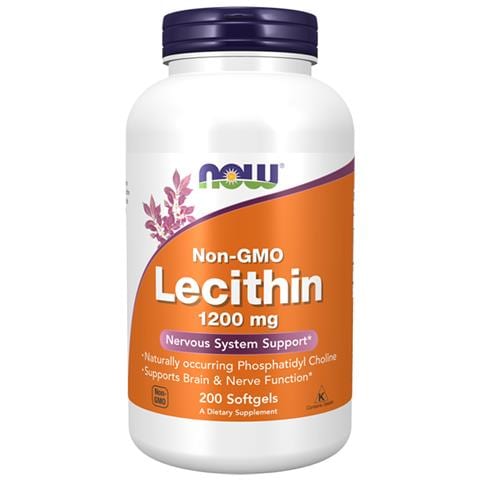 Lecitina 1200 Mg 200 Capsule Morbide Now Foods - Foto 1