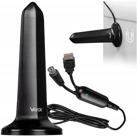 Antenna Da Camera Per Ricezione Tv Terrestre Dvb-t /t2 Va0127 - Foto 1