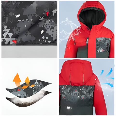 Smonty Tuta Da Sci Due Pezzi Da Bambino Nera E Rossa Xs - Foto 5