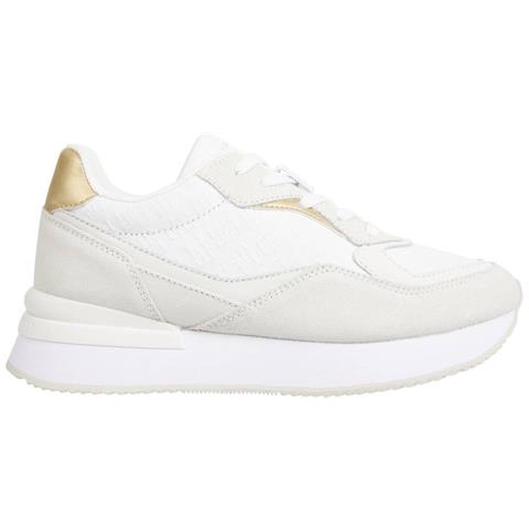 Luxgram Leisure Trainers Sneakers Pelle Scarpe Donna Bianco Eu 39, Fw0fw07816 Ybs - Foto 2