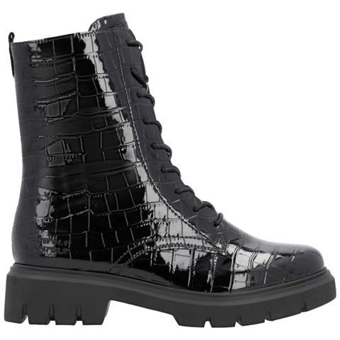 Black Casual Closed Ladies Mid Height Boots Stivaletti Sintetico E Tessile Scarpe Donna Nero Eu 40, D1w72-02 - Foto 3