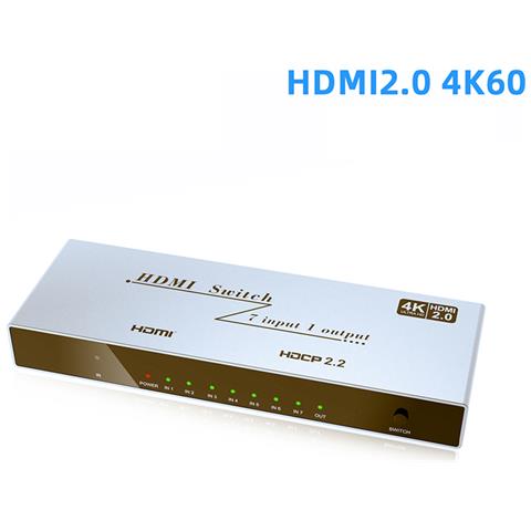 Yz-a072-v0 Commutatore Hdmi 4k 7 In 1 Out Con Telecomando Ir - Foto 2