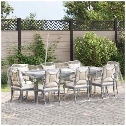 Telone Trasparente con Occhielli 2x5 m in PVC - Foto 10