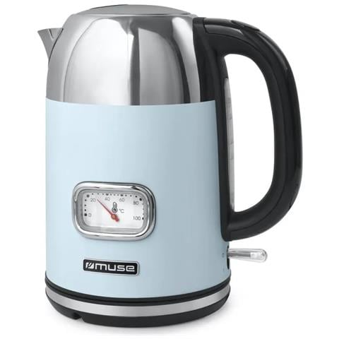 MS-020 VB bollitore elettrico 1,7 L 2200 W Blu, Acciaio inox - Foto 1