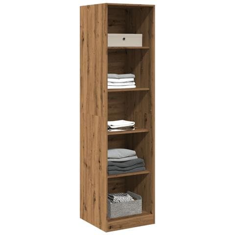 Armadio Rovere Artigianale 50x50x200 Cm In Legno Multistrato - Foto 3