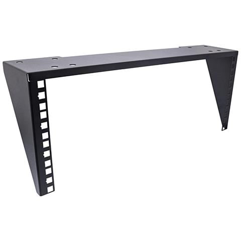 Rack da 19" per montaggio sotto il tavolo, 4U, nero - Foto 1