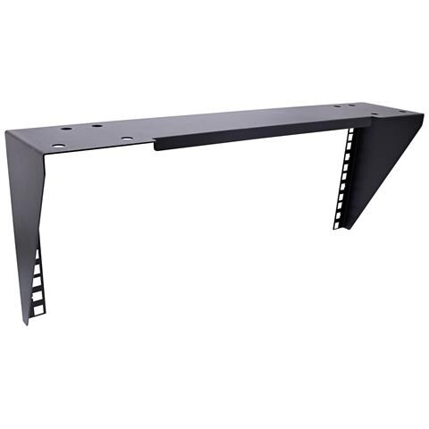 Rack da 19" per montaggio sotto il tavolo, 4U, nero - Foto 2