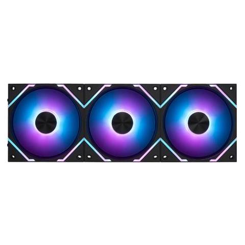 Ventola per PC MPG EZ120 ARGB-3B 120 mm Nero - Foto 1