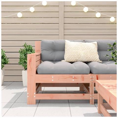 Lusso Casadino - Divano Senza Braccioli Giardino 69x62x70,5 Cm Massello Douglas - Foto 2