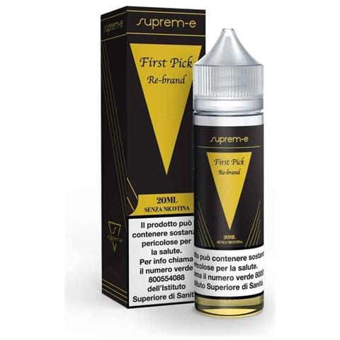 First Re-brand - First Pick Nuts Suprem-e Liquidi Mix And Vape 10ml (tabacco Virginia E Noccioline Con Caramello Salato) - Foto 1