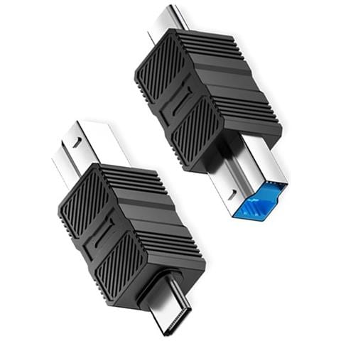 Adattatore Usb 3.0 B Maschio (m) A C Maschio (c-m) - Confezione Da 2 - Foto 2
