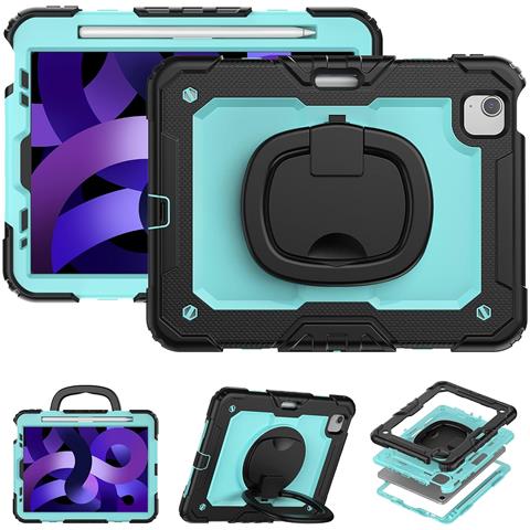 Custodia Per Ipad Air 5/air 4/pro 11"" Supporto Porta Penna Blu - Foto 4