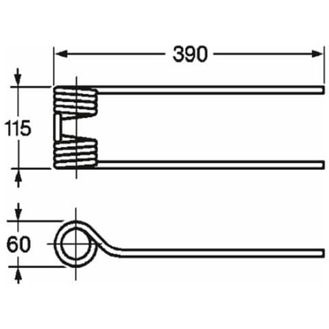 Dente Girello Adattabile Pz Fanex Filo 9 - Foto 1