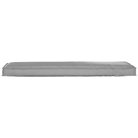 Cuscino per panchina Grigio 140x40x8 cm Tessuto Oxford - Foto 2