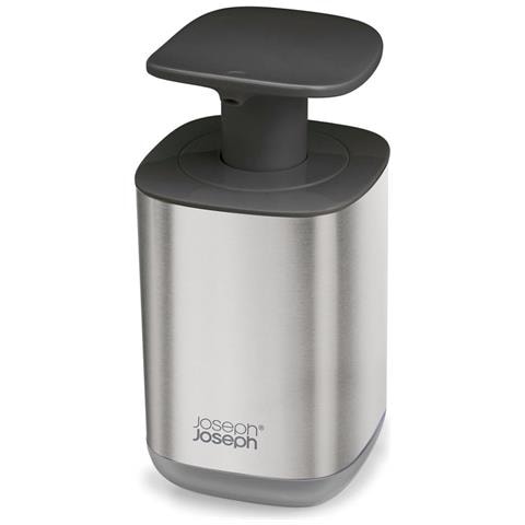 Dispenser Di Sapone Igienico Presto Acciaio Inossidabile Capacità 350ml Facile Da Usare Con Il Polso Finitura Grigia Ideale Per Cucina O Bagno - Foto 1