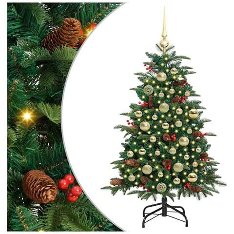 Albero di Natale artificiale con 150 LED Verde 120 cm - Foto 1