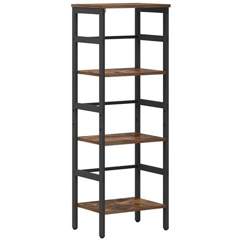 Libreria Rovere fumé 40 x 29,5 x 115 cm Legno multistrato - Foto 1